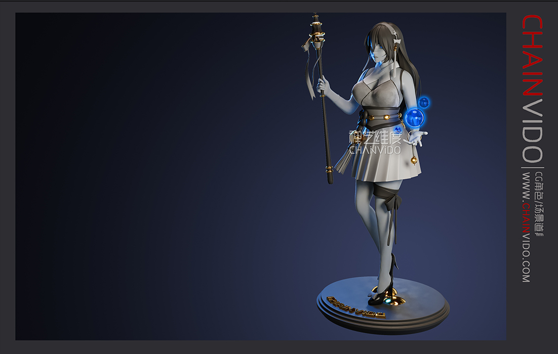 禅艺维度 - CHAINVIDO 《Eternal》系列 次时代人物设计